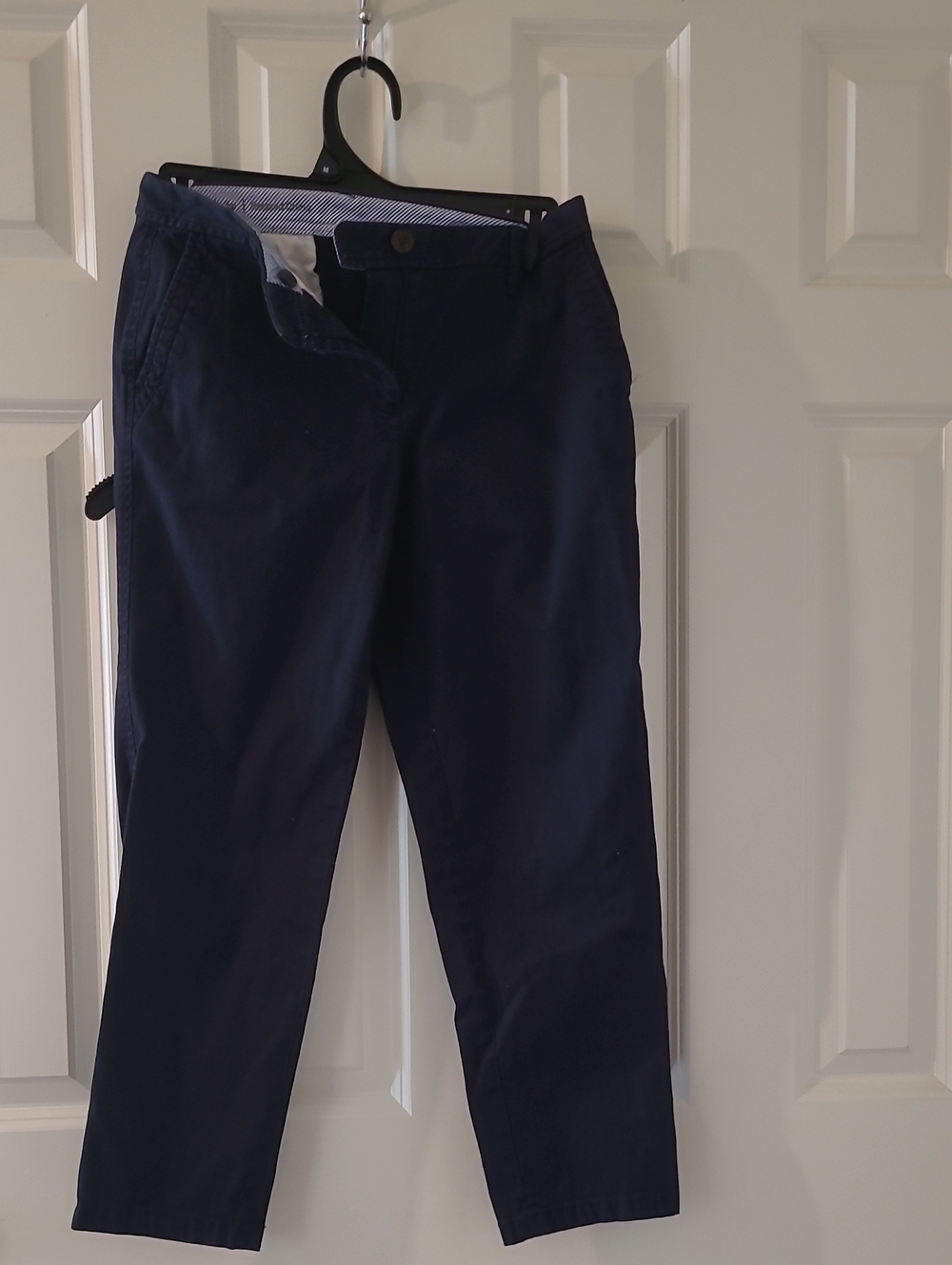Talbots Navy Women's Chinos - Straight Leg